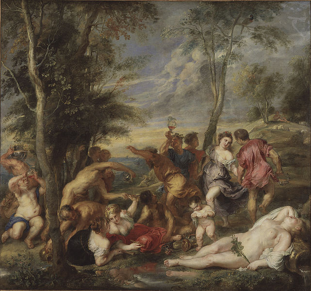 Peter Paul Rubens Bacchanal auf Andros